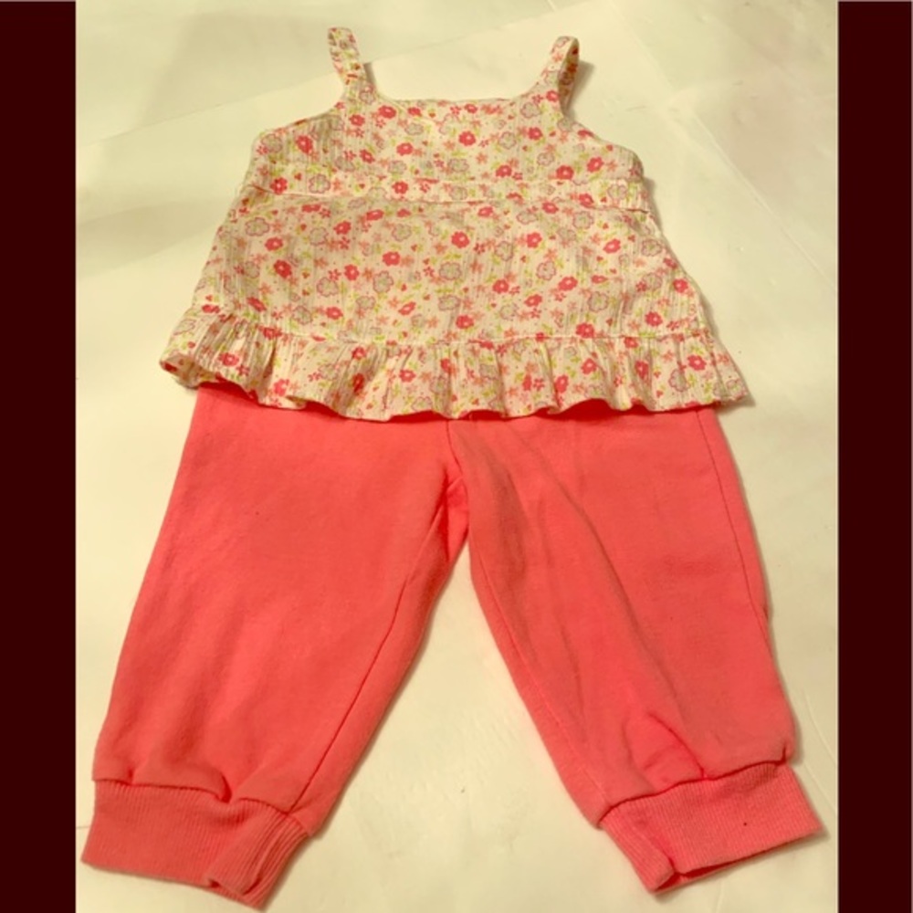 Mini Wear Baby Girl’s 2 piece Set 6-9 Months